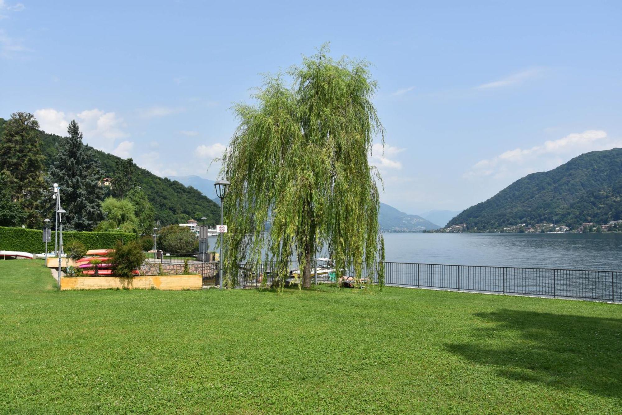 Zara House - Lake And Pet Friendly Brusimpiano Luaran gambar